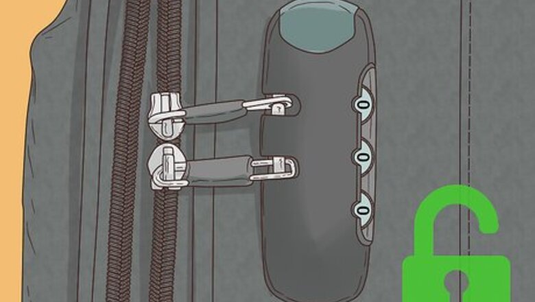 How to Reset a Luggage Lock