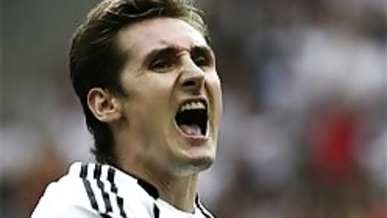 Miroslav Klose gets the Golden Shoe