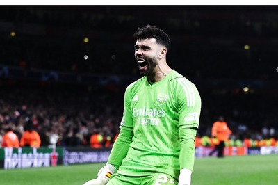 David Raya Shootout Hero as Arsenal Reach Champions League Quarters