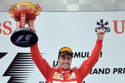 Ferrari's Fernando Alonso wins Chinese Grand Prix 2013
