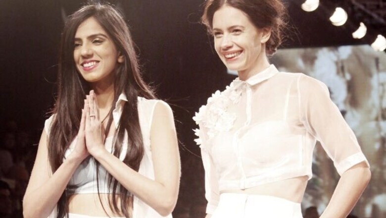 LFW, Day 4: Kalki Koechlin saunters down the ramp in Nishka Lulla's creation