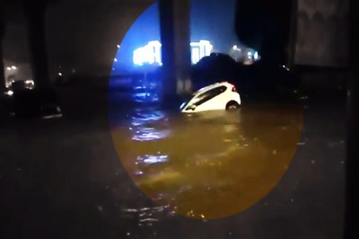 Her Car Was Adrift on a Flooded Road. This is How She Was Rescued