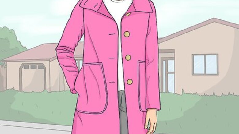 How to Wear Bright Colors in Winter