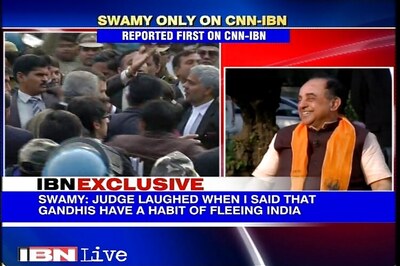 Proud that I have been able to bring Sonia, Rahul to court; victory of democracy: Subramanian Swamy