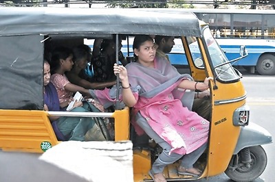 Chennai: No action yet against overloading shared autos