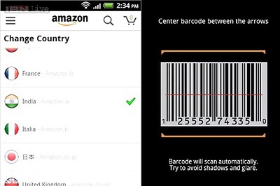 Amazon adds India to its Android app