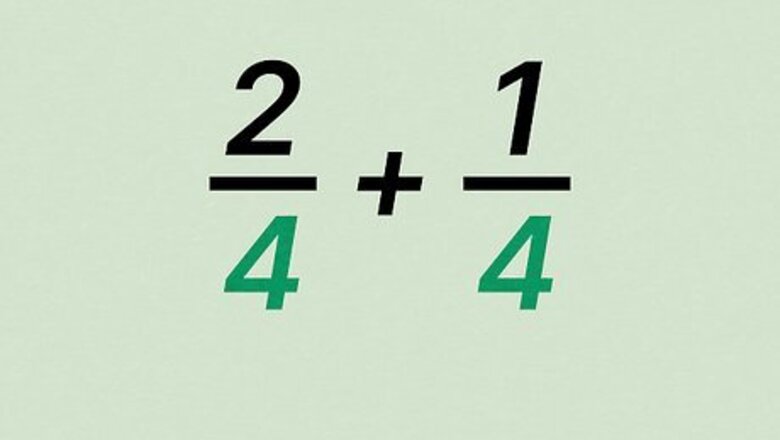 How to Add and Simplify Fractions