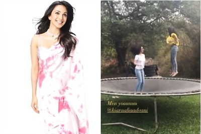 Kiara Advani and Sister Ishita Miss Each Other, Share Fond Memory of Trampoline Jumping in Backyard