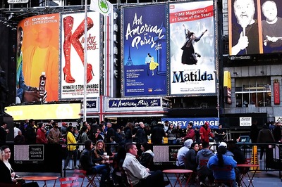 New York's Broadway Grosses Record $1.45bn Ticket Sales