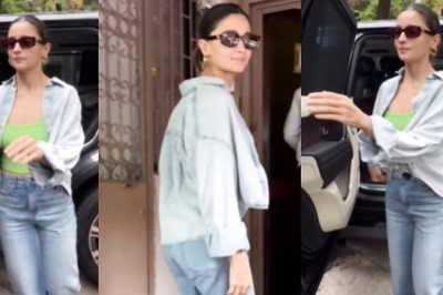 Alia Bhatt Blends Style And Comfort In All-Denim Outfit; See Pictures