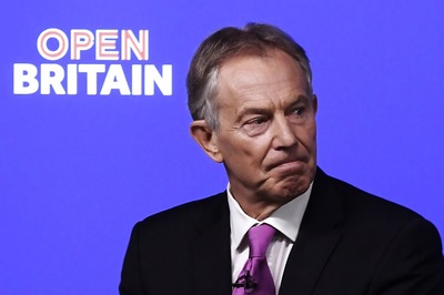 Former PM Blair Urges Britons to 'Rise Up' Against May's Brexit Plan