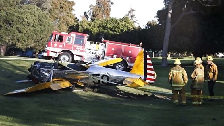 Vintage plane Harrison Ford crashed was well-restored, official says