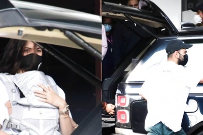 Anushka Sharma Holds Vamika Close to Her as Virat Kohli and She Returns From Dubai, See Pics