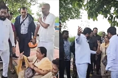 Maharashtra CM Eknath Shinde Gets Off Car To Help Accident Victim, Video Goes Viral