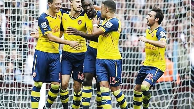 Ozil, Welbeck seal Arsenal's 3-0 win over Aston Villa