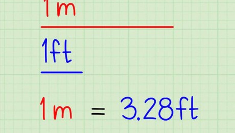 How to Convert Meters to Feet