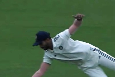 WATCH: Nitish Reddy Pulls Off A Stunning Diving Take to Dismiss Mayank Agarwal in Duleep Trophy 2024