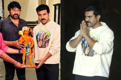 Ram Charan Gets Lord Hanuman Idol From Fans Ahead of Ram Mandir Inauguration, Leaves For Ayodhya