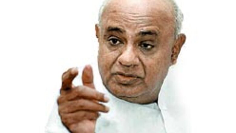 Gowda's removal 'unconstitutional': JD-S