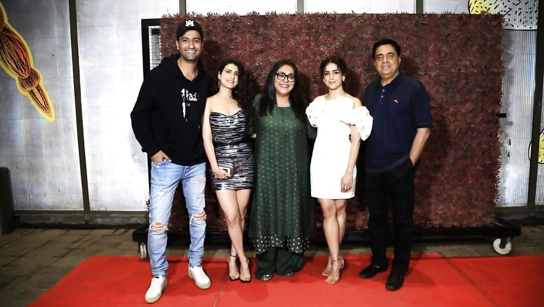 Sam Bahadur Wrap Party: Vicky Kaushal Poses With Sanya, Fatima; Katrina Kaif Skips Bash