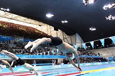 Lochte wins 400 IM gold; Phelps ends 4th