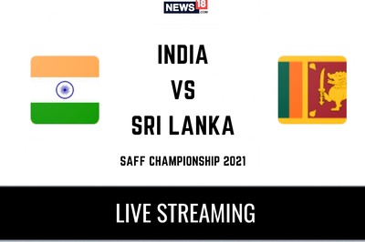 India vs Sri Lanka SAFF Championship 2021 Live Streaming: When and Where to Watch Live Telecast, Timings in India, Team News