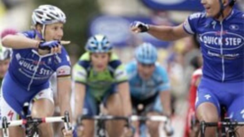 Steegmans wins second stage of Tour de France
