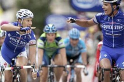 Steegmans wins second stage of Tour de France