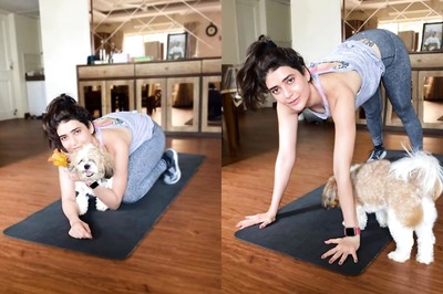 Karishma Tanna's New Workout Partner is Her Pet Dog Koko