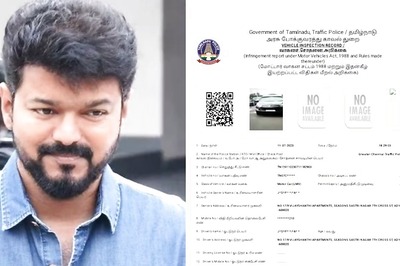 Thalapathy Vijay Fined By Police For Violating Traffic Rules: Reports