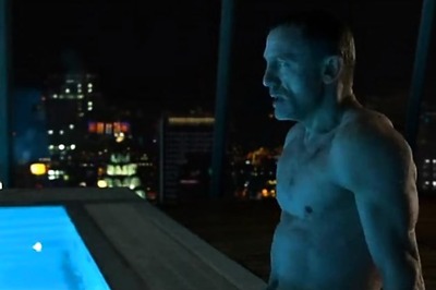 Craig finds it hard to strip off in Bond movies