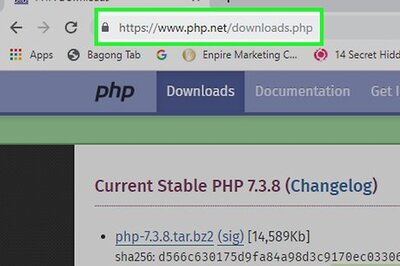 How to Install the PHP Engine on Your Windows PC