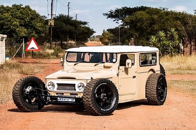 Custom Made 1976 Toyota Land Cruiser FJ40 Hot-Rod Image Gallery