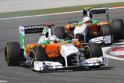 Sutil to start Korea GP from P14, Di Resta 15th