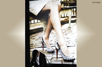 Jilted women seek solace in high heels