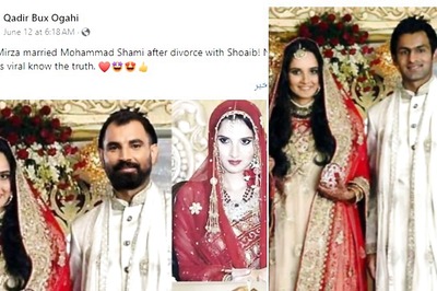 Viral Wedding Photo of Sania Mirza and Mohammed Shami Exposed as Fake!