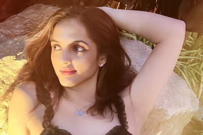 Kannada Actress Jyothi Rai Raises Temperatures In Black Mesh Slip Dress