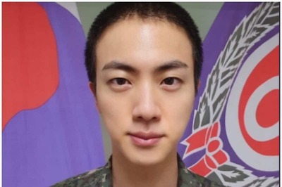 BTS ARMYs Around the World are Crying Over Jin's Viral Photo from His Military Training Centre