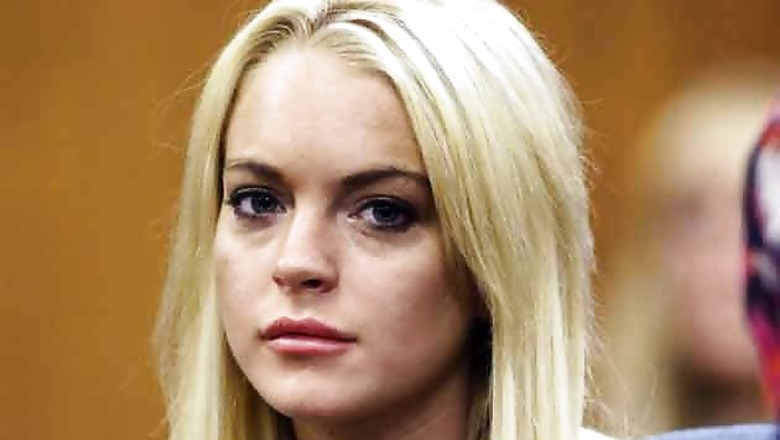 Lindsay seeks restraining order against father
