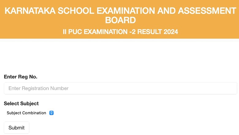 Karnataka 2nd PUC Supplementary Exam 2 Result 2024 Released at karresults.nic.in