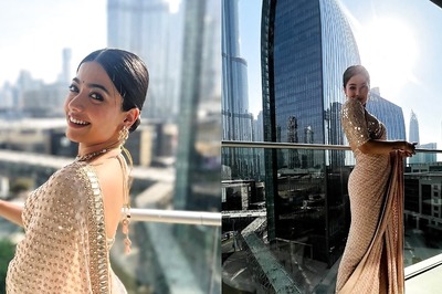 Rashmika Mandanna Says She Is 'Obsessed With Sarees', Drops Dreamy Photos From Dubai; See Post