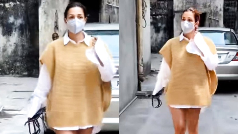 Malaika Arora Boldly Flaunts Her Insane Figure In A Sexy Shirt And No Pants, Gets Trolled