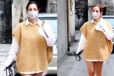 Malaika Arora Boldly Flaunts Her Insane Figure In A Sexy Shirt And No Pants, Gets Trolled