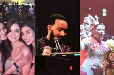 Dia Mirza Gives Glimpse of John Legend, Raja Kumari Concert; Posts Pics With Sophie Choudry, Diana Penty