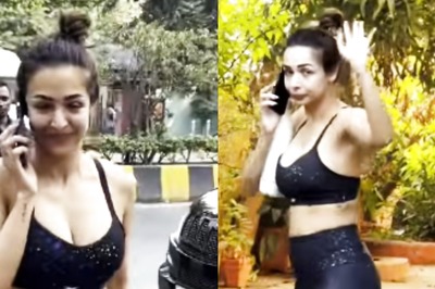 Malaika Arora Enters Gym In Black Sports Bra and Matching Leggings; Netizen Trolls Her 'Terrible Walk'