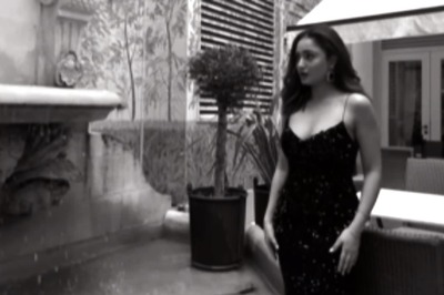 Tridha Choudhury Is a Vintage Parisian Beauty In This Shimmer Dress