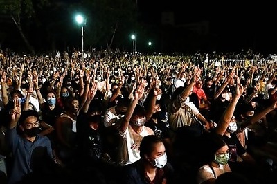 Thai PM 'concerned' after student protest new demands on monarchy