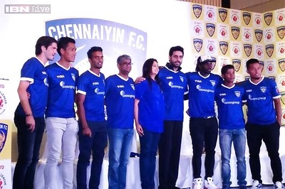 ISL team Chennaiyin FC launch jersey