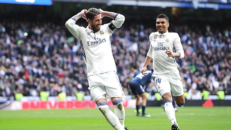 La Liga: Sergio Ramos Scores Twice as Real Madrid Beat Malaga to Extend Lead