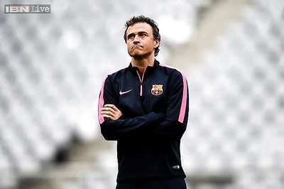 Barcelona coach focuses on next two weeks, not next season